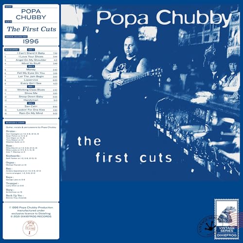 The First Cuts (Transparent Blue Vinyl) (2-LP) von Popa Chubby