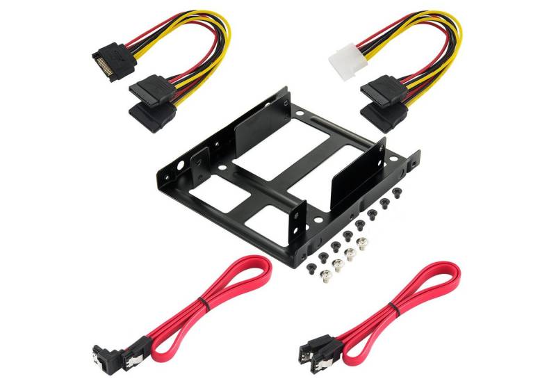 Poppstar Festplatten-Einbaurahmen, intern für 1 oder 2 SSDs von Poppstar