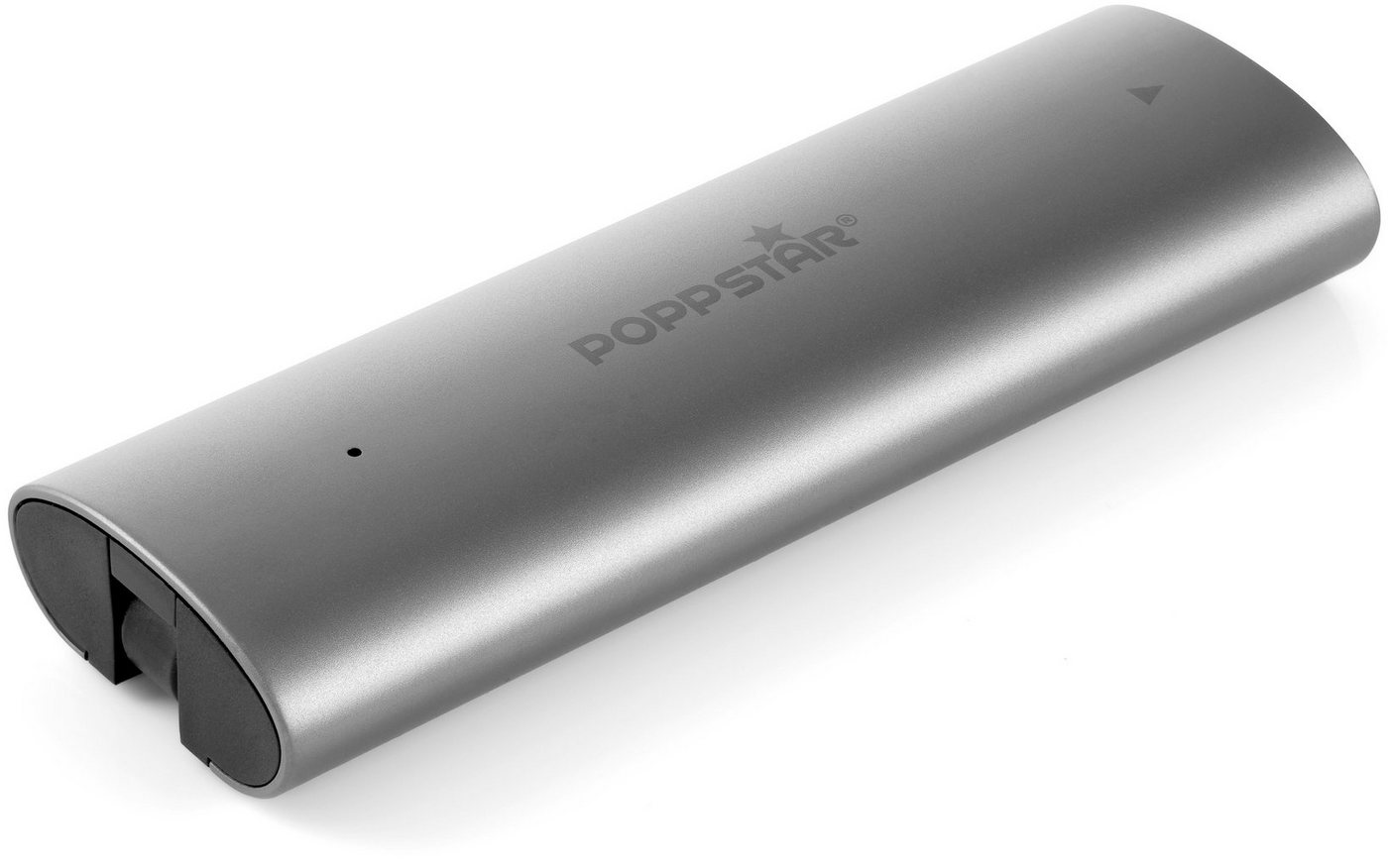 Poppstar Festplatten-Gehäuse PCIe USB-Adapter inkl. Wärmeleitpad für M.2 NVMe SSDs, (1 St., mit USB-C Anschluss), (für SSD-Formate 2230/2242/2260/2280, M-/B&M-Key) von Poppstar