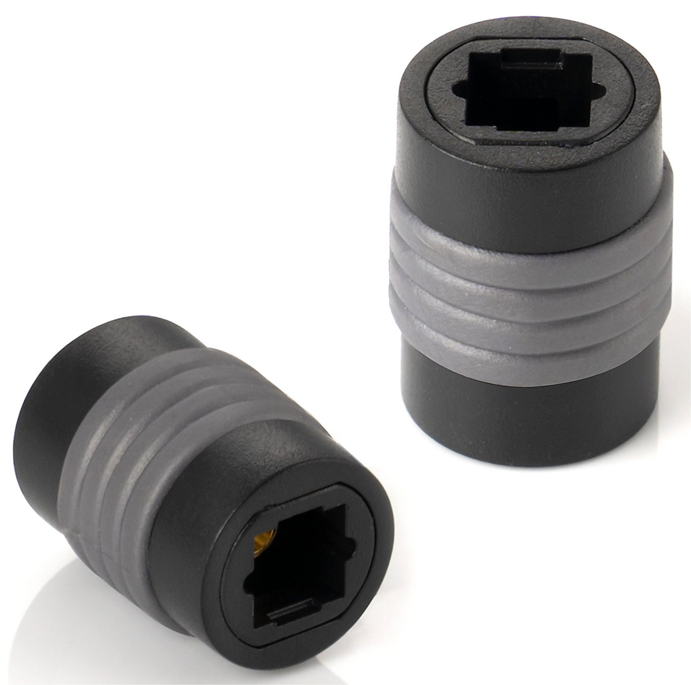 Poppstar Toslink Adapter (Kupplung Toslink Buchse auf Buchse) Optisches-Kabel, Toslink, Toslink, Verlängerung für Optische Digital-Audiokabel, TOS Kabel, S/PDIF Kabel von Poppstar