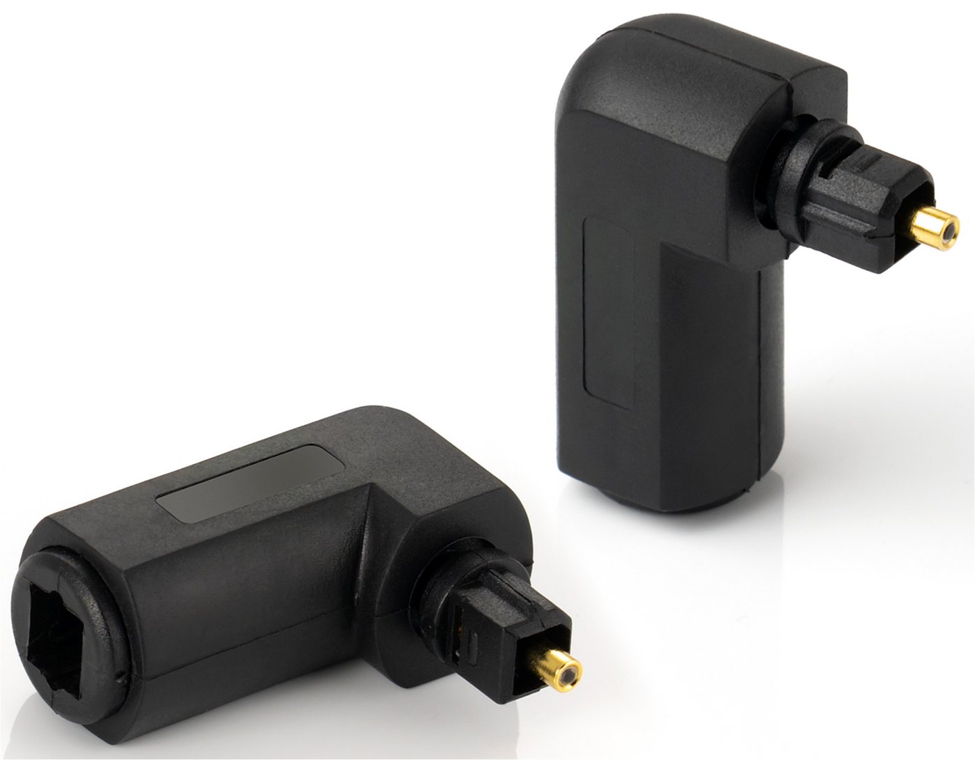 Poppstar Toslink Adapter 90° gewinkelt für Optisches Digital-Audiokabel Audio- & Video-Adapter Toslink Stecker zu Toslink Buchse, Winkelstecker für TOS Kabel, S/PDIF Kabel, 2 Stück Poppstar Toslink Adapter 90° gewinkelt für Optisches Digital-Audiokabel Audio- & Video-Adapter Toslink Stecker zu Toslink Buchse, Winkelstecker für TOS Kabel, S/PDIF Kabel, 2 Stück von Poppstar