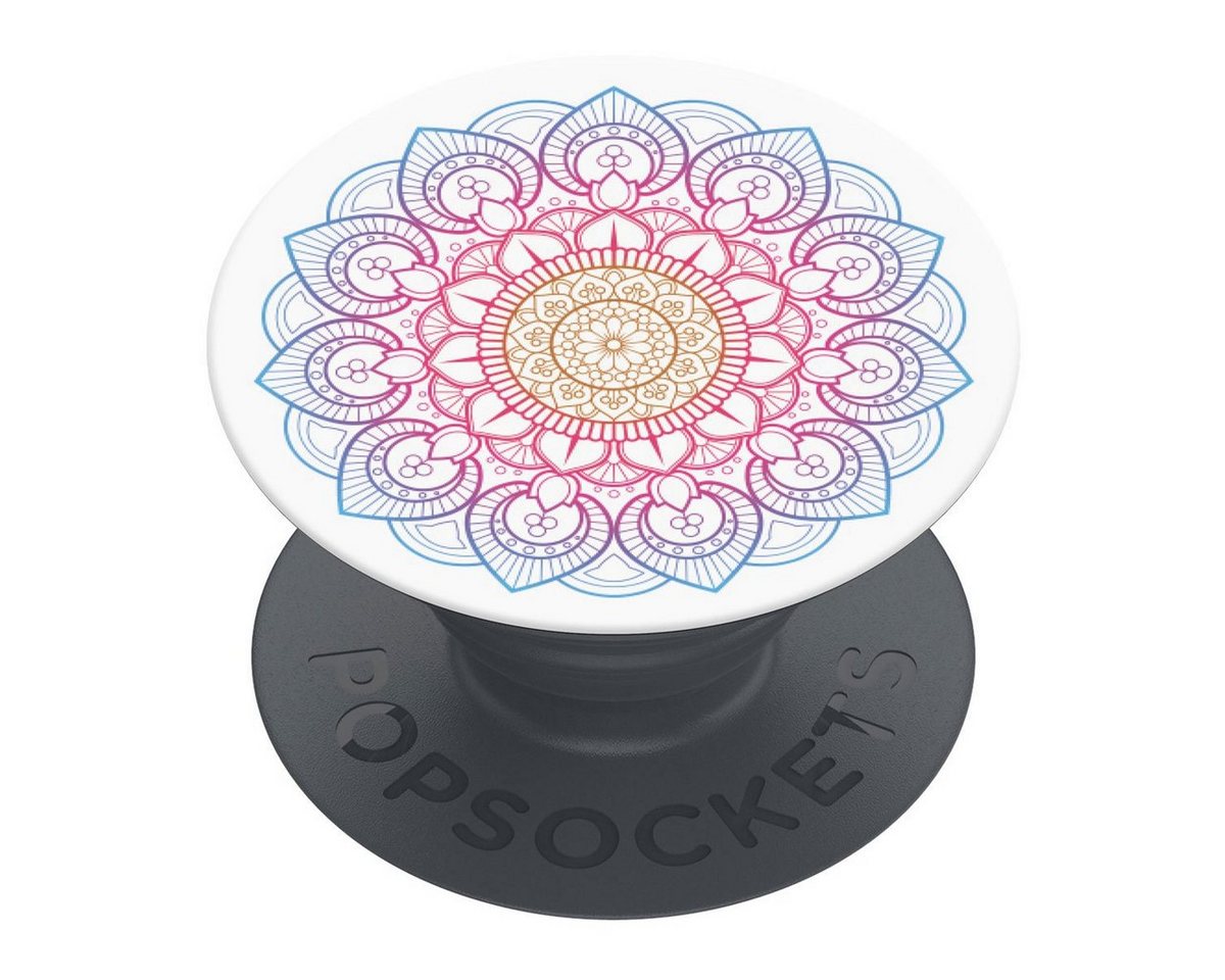 Popsockets PopGrip Basic - Rainbow Mandala Popsockets von Popsockets