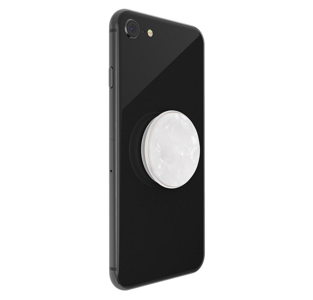Popsockets PopGrip - Luxe Acetate Pearl White Popsockets von Popsockets