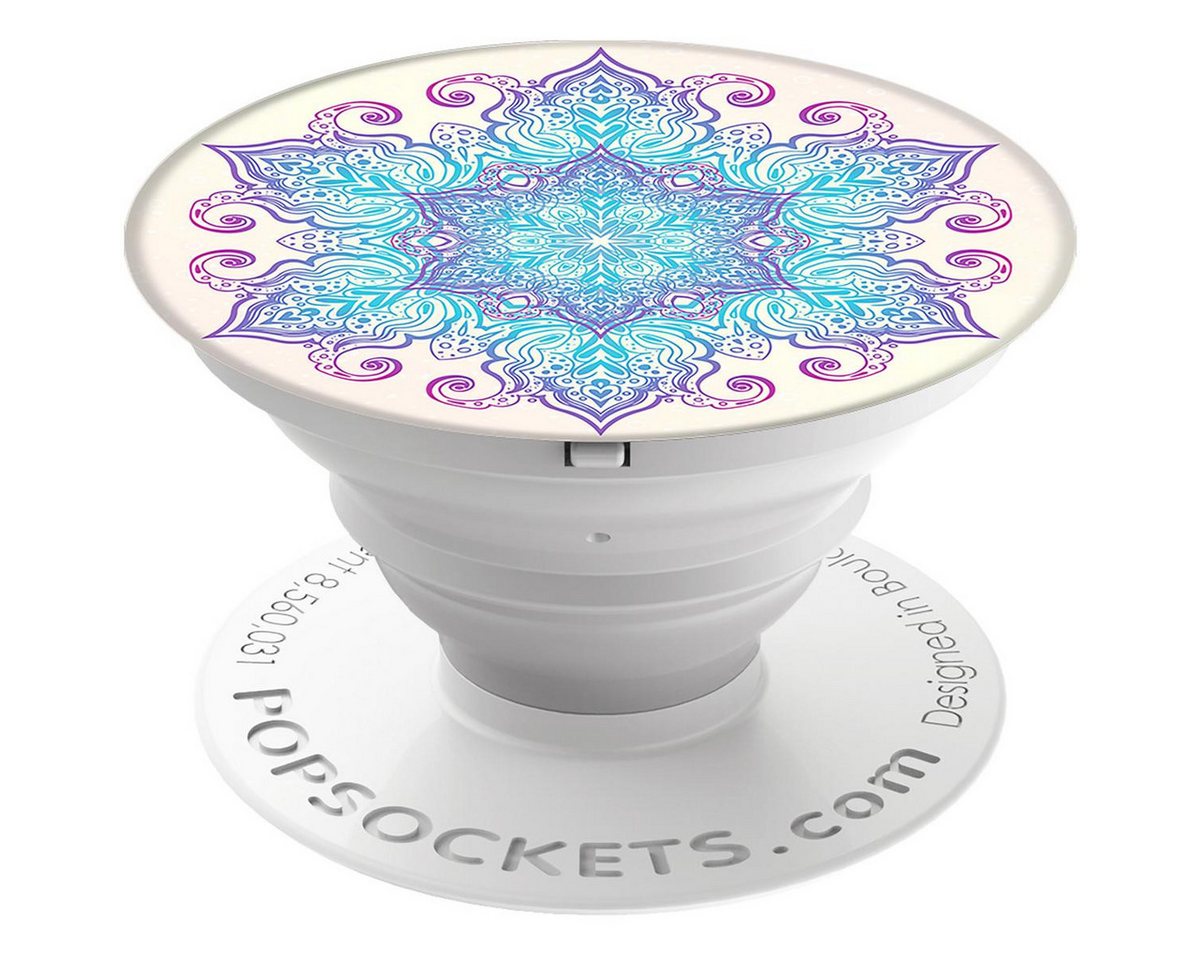 Popsockets PopSockets, PopGrip Ausziehbarer Fingerhalter Flower Mandala Popsockets von Popsockets