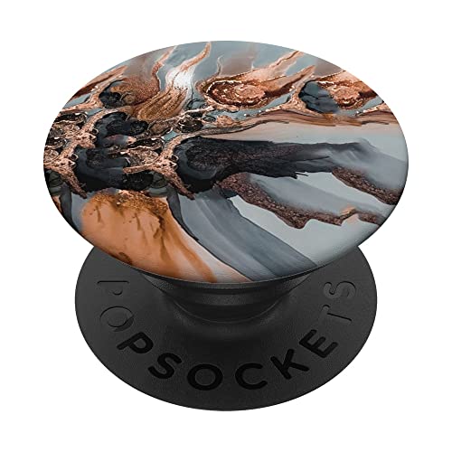 Braun-grauer Treibsand Illustrationsmuster PopSockets mit austauschbarem PopGrip Braun-grauer Treibsand Illustrationsmuster PopSockets mit austauschbarem PopGrip von Popular Fashion Pop