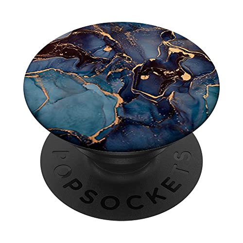 Kühles dunkelblaues Magichroma PopSockets mit austauschbarem PopGrip von Popular Fashion Pop