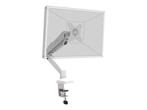 PORT CONNECT Befestigung für Schreibtisch, Arm für Monitorgröße bis 32 Zoll, Weiß von Port Designs