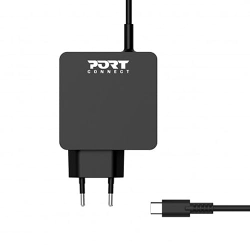 Port Connect Universalnetzteil PC USB-C 45 W kompatibel mit MacBook. PC, Tablets und Smartphone, Schwarz Port Connect Universalnetzteil PC USB-C 45 W kompatibel mit MacBook. PC, Tablets und Smartphone, Schwarz von Port Designs