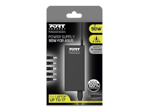 Port Designs Netzteil für Asus 100% kompatibel mit Standard 90 W von Port Designs