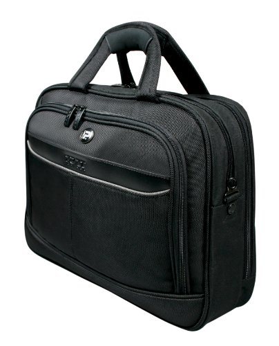 Port Manhattan Pro Top Loading Tasche für Notebook 25,4 cm (10 Zoll) bis 33,8 cm (13,3 Zoll) schwarz von Port