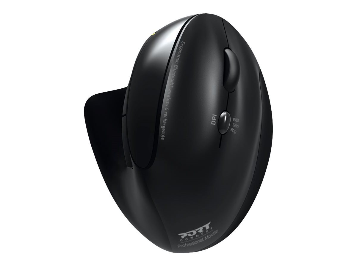 Port PORT MOUSE ERGONOMIC RECHARGEABLE BLUETOOTH RIGHT HANDED Maus Port PORT MOUSE ERGONOMIC RECHARGEABLE BLUETOOTH RIGHT HANDED Maus von Port