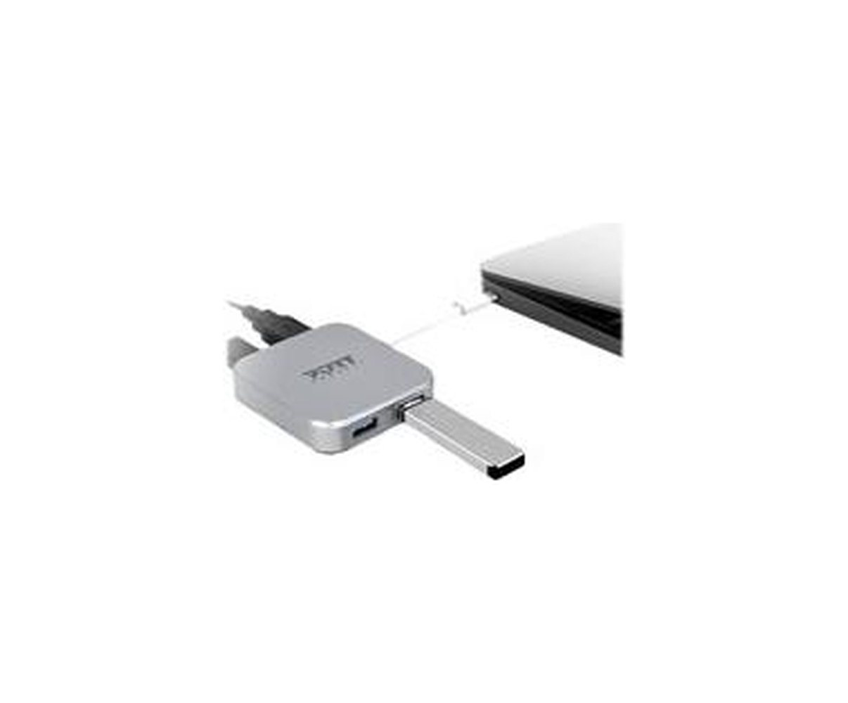 Port PORT USB HUB 4 PORTS USB 3.0 TYPE C Netzwerk-Switch von Port