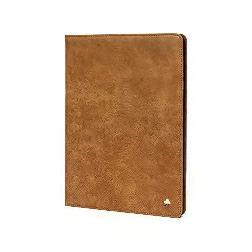 Porter Riley - Lederhülle für iPad Mini 5. Premium Echtleder Standhülle/Cover/Flip 7.9 Zoll Ausgabe 2019 (Hellbraun) von Porter Riley