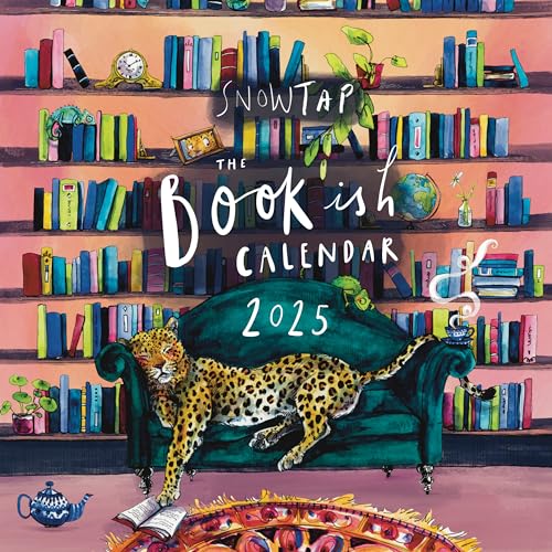 2025 Snowtap Bookish quadratischer Kalender von Portico Designs Ltd