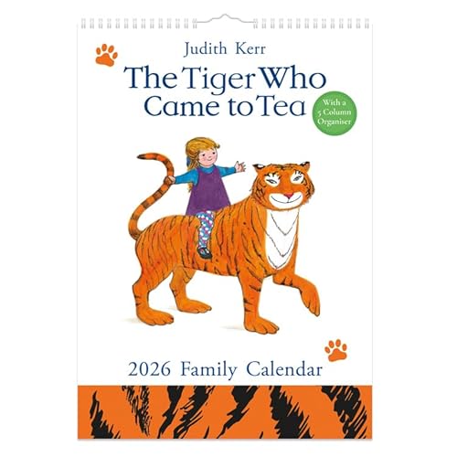 2026 The Tiger Who Came to Tea A3 Familienplaner Organizer Wandkalender 2026 The Tiger Who Came to Tea A3 Familienplaner Organizer Wandkalender von Portico Designs Ltd