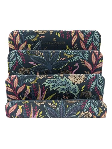 Sara Miller London Savannah Kunstleder Briefhalter - Dekorativer Schreibtisch-Organizer für Briefe, Rechnungen & Dokumente - Goldfolien-Detail - Stilvolles Bürozubehör - 14 x 18 x 10 cm Sara Miller London Savannah Kunstleder Briefhalter - Dekorativer Schreibtisch-Organizer für Briefe, Rechnungen & Dokumente - Goldfolien-Detail - Stilvolles Bürozubehör - 14 x 18 x 10 cm von Portico Designs Ltd