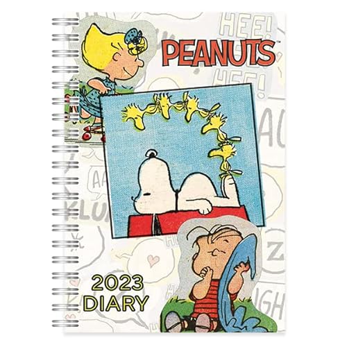 Portico Designs 2023 A5 Tagebücher (Peanuts A5 Wiro Tagebuch D23015) von Portico Designs
