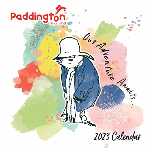 Portico Designs Paddington (illustriert) quadratischer Familienkalender 2023 (C23062) von Portico Designs