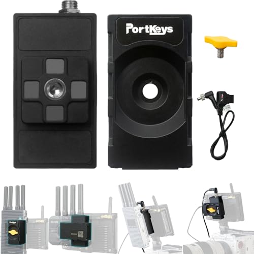 PortKeys BD1 Dummy-Akkuadapter, umschaltbarer doppelseitiger NP-F für Kameramonitore und drahtlose Videosysteme | Duale Stromausgabe, abnehmbares Akkufach, PD-Anschluss. PortKeys BD1 Dummy-Akkuadapter, umschaltbarer doppelseitiger NP-F für Kameramonitore und drahtlose Videosysteme | Duale Stromausgabe, abnehmbares Akkufach, PD-Anschluss. von Portkeys