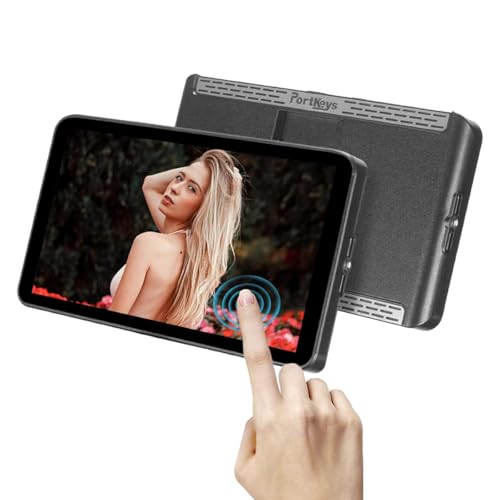 Portkeys LH7P 7 Zoll 1000 Nit Touchscreen Kamera Monitor Wireless Control Touch Sensitive Screen Control Field Monitor 3D LUT Luma Waveform Falsche Farbe für DSLR BMPCC 6K Pro Kameramonitor (Schwarz) Portkeys LH7P 7 Zoll 1000 Nit Touchscreen Kamera Monitor Wireless Control Touch Sensitive Screen Control Field Monitor 3D LUT Luma Waveform Falsche Farbe für DSLR BMPCC 6K Pro Kameramonitor (Schwarz) von Portkeys