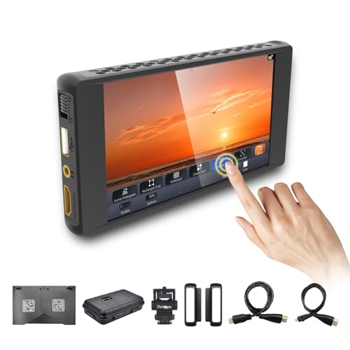 Portkeys PT6 Kamera Feld Monitor 5.2" Touchscreen DSLR Spiegellose Camera Monitor 3D LUT 100% DCI-P3 1920x1080 IPS 4K HDMI Professionelle Farbkalibrierung für Sony Canon Panasonic Live-Streaming Portkeys PT6 Kamera Feld Monitor 5.2" Touchscreen DSLR Spiegellose Camera Monitor 3D LUT 100% DCI-P3 1920x1080 IPS 4K HDMI Professionelle Farbkalibrierung für Sony Canon Panasonic Live-Streaming von Portkeys