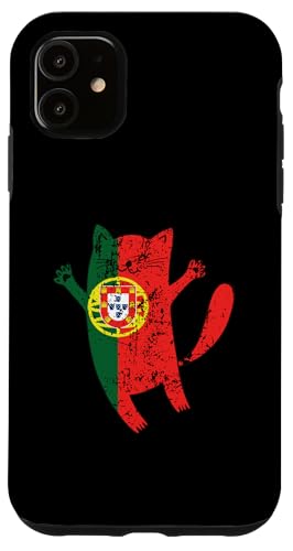 Portugiesische Katze Portugalflagge Hülle für iPhone 11 Portugiesische Katze Portugalflagge Hülle für iPhone 11 von Portugal Flag Apparel