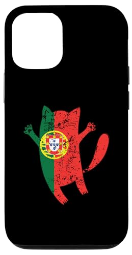 Portugiesische Katze Portugalflagge Hülle für iPhone 12/12 Pro Portugiesische Katze Portugalflagge Hülle für iPhone 12/12 Pro von Portugal Flag Apparel