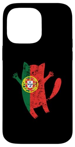 Portugiesische Katze Portugalflagge Hülle für iPhone 14 Pro Max Portugiesische Katze Portugalflagge Hülle für iPhone 14 Pro Max von Portugal Flag Apparel