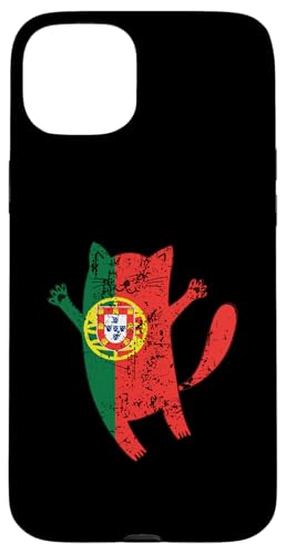 Portugiesische Katze Portugalflagge Hülle für iPhone 15 Plus Portugiesische Katze Portugalflagge Hülle für iPhone 15 Plus von Portugal Flag Apparel