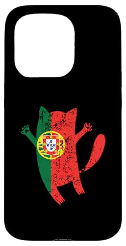 Portugiesische Katze Portugalflagge Hülle für iPhone 15 Pro Portugiesische Katze Portugalflagge Hülle für iPhone 15 Pro von Portugal Flag Apparel