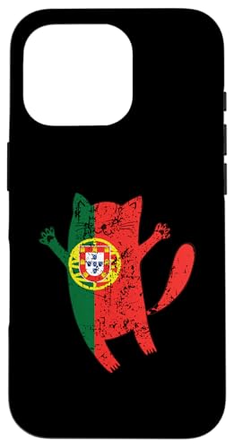Portugiesische Katze Portugalflagge Hülle für iPhone 16 Pro Portugiesische Katze Portugalflagge Hülle für iPhone 16 Pro von Portugal Flag Apparel