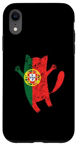 Portugiesische Katze Portugalflagge Hülle für iPhone XR von Portugal Flag Apparel