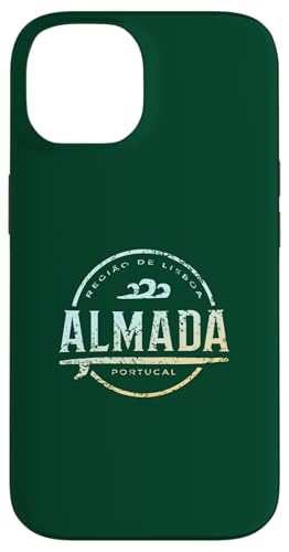 Almada Portugal - Retro-Almada Portugal Vintage-Surf Hülle für iPhone 14 von Portuguese Shoreline Apparel