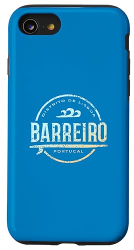 Barreiro Portugal - Retro Barreiro Portugal Vintage-Surf Hülle für iPhone SE (2020) / 7 / 8 von Portuguese Shoreline Apparel