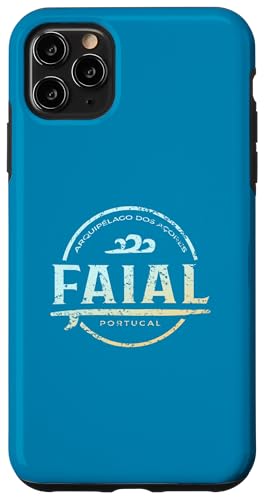 Faial Azoren Portugal - Retro Faial Portugal Vintage Surf Hülle für iPhone 11 Pro Max Faial Azoren Portugal - Retro Faial Portugal Vintage Surf Hülle für iPhone 11 Pro Max von Portuguese Shoreline Apparel