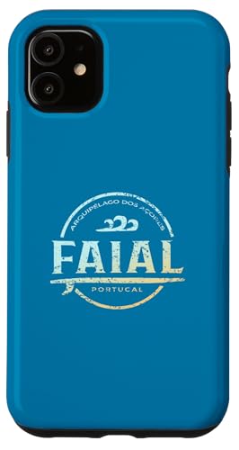 Faial Azoren Portugal - Retro Faial Portugal Vintage Surf Hülle für iPhone 11 Faial Azoren Portugal - Retro Faial Portugal Vintage Surf Hülle für iPhone 11 von Portuguese Shoreline Apparel