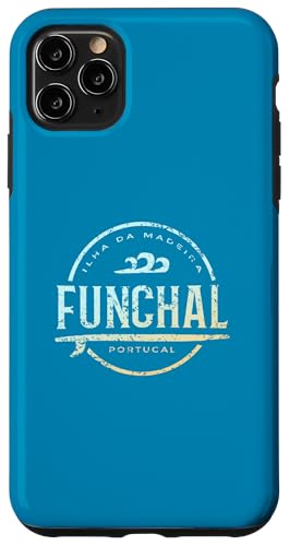 Funchal, Portugal - Retro, Funchal, Portugal, Vintage-Surf Hülle für iPhone 11 Pro Max Funchal, Portugal - Retro, Funchal, Portugal, Vintage-Surf Hülle für iPhone 11 Pro Max von Portuguese Shoreline Apparel