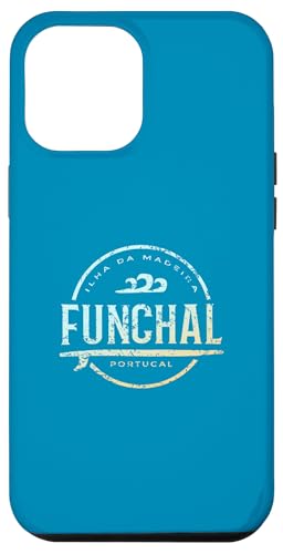 Funchal, Portugal - Retro, Funchal, Portugal, Vintage-Surf Hülle für iPhone 12 Pro Max Funchal, Portugal - Retro, Funchal, Portugal, Vintage-Surf Hülle für iPhone 12 Pro Max von Portuguese Shoreline Apparel