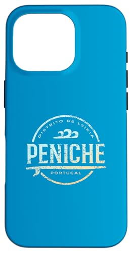 Peniche Portugal - Retro Peniche Portugal Vintage-Surf Hülle für iPhone 16 Pro Peniche Portugal - Retro Peniche Portugal Vintage-Surf Hülle für iPhone 16 Pro von Portuguese Shoreline Apparel