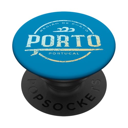 Porto Portugal - Retro Porto Portugal Vintage-Surf PopSockets Klebender PopGrip Porto Portugal - Retro Porto Portugal Vintage-Surf PopSockets Klebender PopGrip von Portuguese Shoreline Apparel