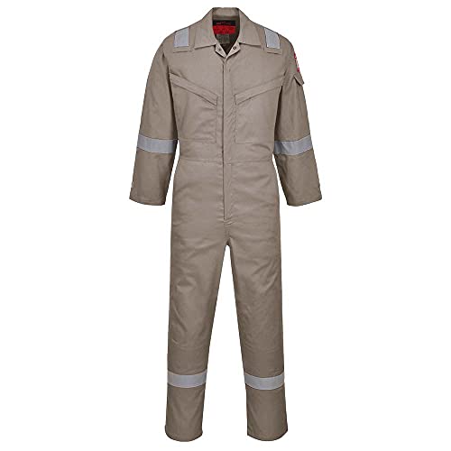 Portwest af73khr48 Ara Flame silber Overall, Regular, Größe: 48, Khaki Portwest af73khr48 Ara Flame silber Overall, Regular, Größe: 48, Khaki von Portwest