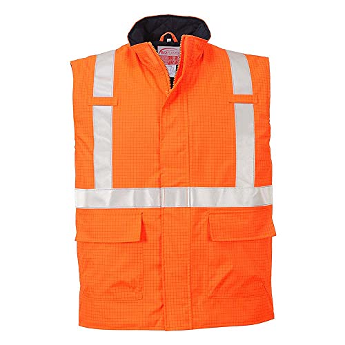 Bizflame FR Bodywarmer - Color: Orange - Talla: 3 XL von Portwest