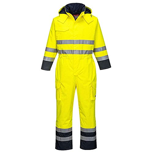 Bizflame Rain FR Coverall - Color: YeNa - Talla: Small Bizflame Rain FR Coverall - Color: YeNa - Talla: Small von Portwest
