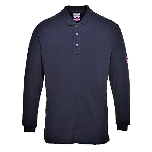 FR Antistatic Polo Shirt Color: Navy Talla: 4XL von Portwest