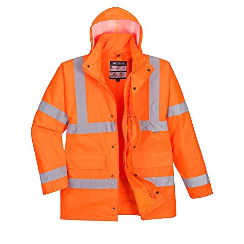 Hi-Vis 4-in-1 Jacket, colorOrange talla XL von Portwest