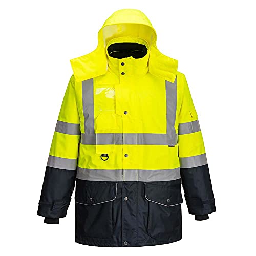 Hi-Vis 7in1 Contrast Jacket - Color: YeNa - Talla: XXL von Portwest