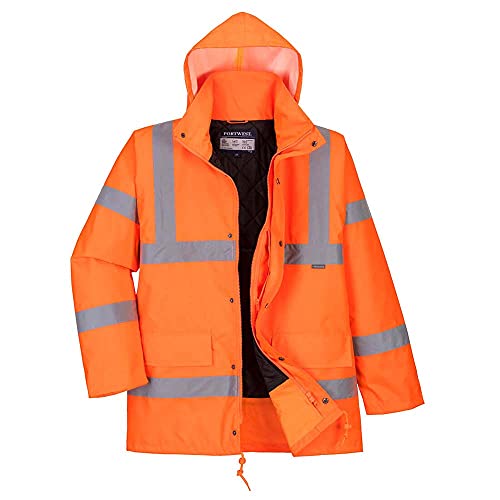 Hi-Vis Breathable Jacket, colorOrange talla XL von Portwest