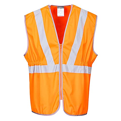 Hi-Vis Long Vest RIS Color: Orange Talla: XL von Portwest