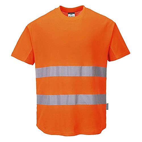 Hi-Vis Mesh T-Shirt, colorOrange talla 3 XL von Portwest