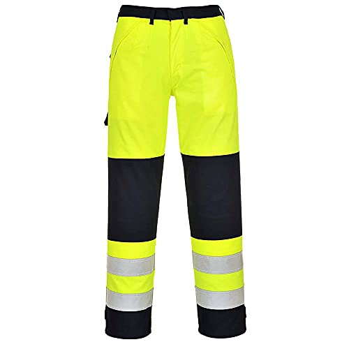 Hi-Vis Multinorm Trousers, colorYeNa talla Medium von Portwest